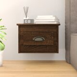  Zidni noćni ormarić boja smeđeg hrasta 41,5 x 36 x 28 cm | shoptok.hr