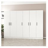 Hanah home kale - 2217 white wardrobe | Eponuda.com