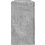  Komoda s LED svjetlima siva boja betona 142 5x37x67 cm | shoptok.hr
