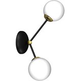  Zidna lampa JOY 2xE14/40W/230V crna/zlatna | Eponuda.com