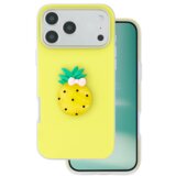 Onasi Tutti Frutti 2v1 silikonski ovitek za iPhone 17 Pro Max - rumen | Shoptok.si