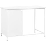 vidaXL Industrijski radni stol s ladicama bijeli 105x52x75 cm čelični | shoptok.hr