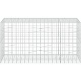  Gabion s žicom debljine 5 mm i mrežom 10x10 cm 200x100x100 cm | shoptok.hr