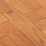 vidaXL Stolna ploča od masivne tikovine okrugla 2,5 cm 40 cm | shoptok.hr