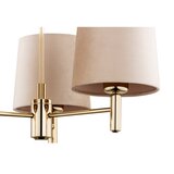 Brilagi Luster na štapu MONTE 3xE27/15W/230V bež/zlatan | Eponuda.com
