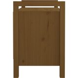  Klupa za hodnik boja meda 80 x 40 x 60 cm od masivne borovine | Eponuda.ba