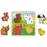 Janod taktilna slagalica my first animals | shoptok.hr