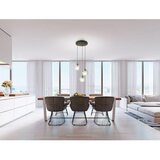 Eglo Ariscani visilica/3, e27, prom 425, crna/crno staklo | shoptok.hr