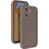  Ohišje za Xiaomi Redmi 13C Silikon Mehak dotik Dvignjene meje, Rjava, (5000016352) | Shoptok.si