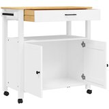  Kuhinjska kolica MONZA 84 x 40 x 88,5 cm od masivne borovine | Eponuda.com