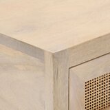  Konzolni stol 90 x 30 x 76 cm od masivnog drva manga i željeza | shoptok.hr