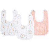 Aden+Anais komplet 3 bombažnih slinčkov blushing bunnies cene