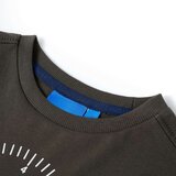  Dječja majica dugih rukava kaki 128 | shoptok.hr