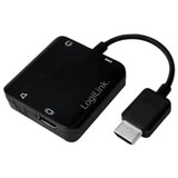 Logilink Adapter [1x Muški konektor HDMI - 1x Ženski konektor HDMI, Ženski konektor Toslink (ODT)] Crna | Eponuda.ba