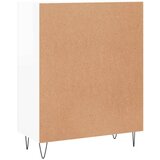  Komoda sjajna bijela 69,5x34x90 cm od konstruiranog drva | shoptok.hr
