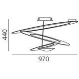 ARTEMIDE 1242010A - Plafonsko svetlo PIRCE 1xR7s/11W/230V belo | Eponuda.com