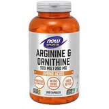Now Foods Arginin i ornitin 250 капс. Cene