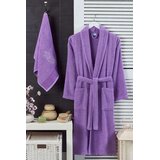 Lessentiel Maison Set Bademantil sa peškirom Cora, Lavanda Cijene