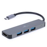 GEMBIRD EUROPE Docking station USB adapter Type-C to HDMI + USB HUB 3.2 GEMBIRD A-CM-COMBO2-01 | Eponuda.ba