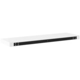  Plutajuća zidna polica bijela 80 x 23,5 x 3,8 cm MDF | Eponuda.com