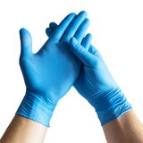 Espeon Nitril Ideal3 Blue rokavice iz nitrila brez pudra velikost S 100 kos | Shoptok.si