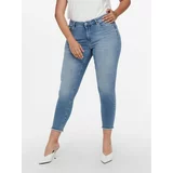 Only Carmakoma Jeans hlače 15198408 Modra Skinny Fit