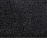  Perivi mekani pahuljasti tepih 160 x 230 cm protuklizni crni | shoptok.hr