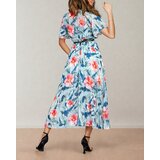 Resti Women's pleated floral midi dress | Shoptok.si