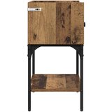  Noćni ormarić s ladicama 2 pcs Staro drvo 40 x 29 x 60 cm | shoptok.hr