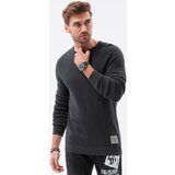 Ombre Puloverji Moški pulover (E185DARKGREY) pisana | Shoptok.si