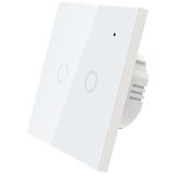 Olimp Sport Smart prekidač svetla 2x5A Wi-Fi WFPS-W2/WH | ePonuda.com