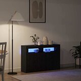  Kreveta Crni hrast 116 x 30 x 75 cm Konstruirano drvo | shoptok.hr