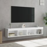 TV ormarići s LED svjetlima 2 kom bijeli 80x30x30 cm | shoptok.hr