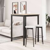  Stol za bar Prirodna 110 x 55 x 105 cm Čvrsto borovo drvo | shoptok.hr