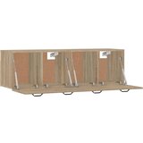 Zidni ormarići 2kom hrasta sonome 80x35x36,5cm drveni | Shoptok.si