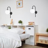 Toolight Zidni svijećnjak G090-1W BLACK | shoptok.hr