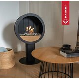 Kratki Samostojeći bio kamin Orbio, Crni | Eponuda.com