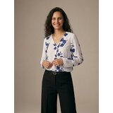 Sinsay Viskozna bluza s cvjetnim motivom | shoptok.hr