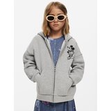 Desigual Jopa na zadrgo siva / temno roza / rdeča / črna | Shoptok.si