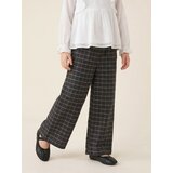 Sinsay Pamučne wide leg hlače na karirani uzorak | shoptok.hr