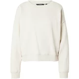 Vero_Moda Sweater majica 'MALY TRINA' kameno siva / crna