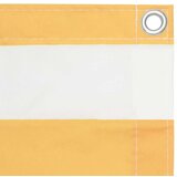 Balkonski zastor bijelo-žuti 90 x 300 cm od tkanine Oxford | shoptok.hr