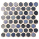 zidne i podne pločice dakhla azure circle 30,9x30,9