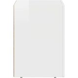  Noćni ormarić 2 pcs Visoki sjaj bijela 29,5 x 33,5 x 50 cm | shoptok.hr