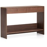 Kave Home Komoda v orehovem dekorju v temni naravni barvi 120x81x35 cm Norlen – Cene