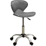  Pisarniški stol sivo umetno usnje, (21377703) | Shoptok.si