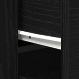  Kreveta s ladicama Crni hrast 80 x 33 x 70 cm Konstruirano drvo | shoptok.hr