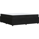  Krevetna konstrukcija Crna 200 x 200 cm tkanina | shoptok.hr