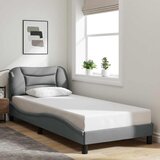  Okvir za krevet bez madraca Hvar svjetlosivi 90x190 cm od tkanine | Eponuda.com
