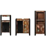  Set namještaja za kupaonicu 3 pcs Čvrsto drvo iz reciklaže | shoptok.hr